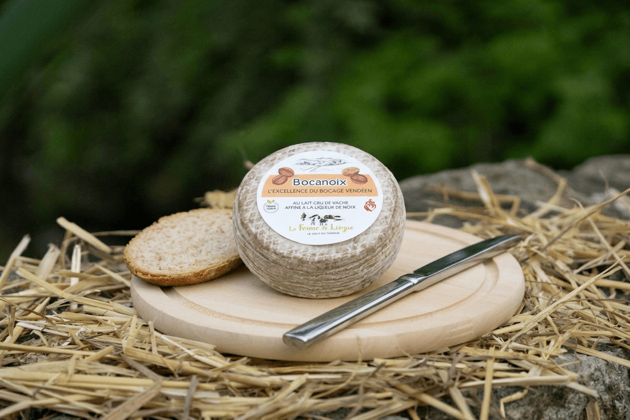 Vente de Bocanoix, fromage de vache de notre fromagerie en Vendée